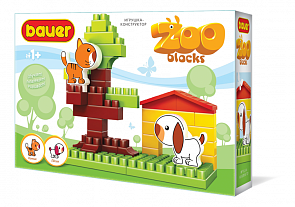 Конструктор Зооблокс - Щенок и котенок (Bauer, 585b)