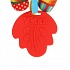Текстильная игрушка-подвеска с клипсой - Жираф  - миниатюра №2