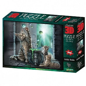 Пазл 3D 500 - Буль-буль (Prime 3D, 10186-SBM)