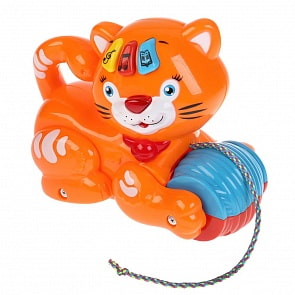 Обучающий котенок-каталка, 7 сказок К. Чуковского, 19 потешек и любимых песенок (Умка, ZY513974)