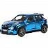 Инерционная металлическая модель - Nissan Juke-R 2.0 хром, 12см, цвет синий  - миниатюра №3