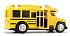 Школьный автобус со светом и звуком, 15 см.  - миниатюра №2