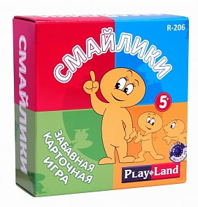 Игра настольная - Смайлики (PlayLand, R-206)