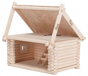 Деревянный конструктор – Кукольный домик (Русский сувенир, 70007)