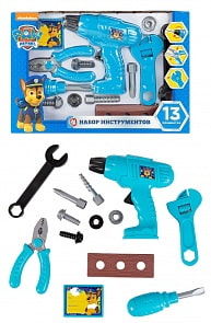 Набор инструментов TM PAW Patrol - Щенячий патруль, 13 предметов (Росмэн, 36444)