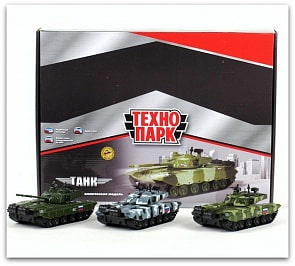 Танк Т-90 со световыми и звуковыми эффектами (Технопарк, t-99-d)