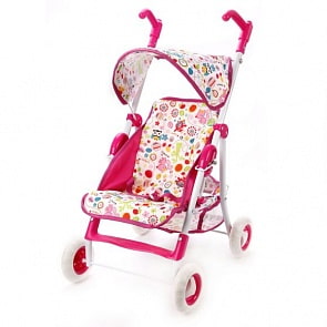 Коляска прогулочная - Фантазия, малиновая  (Mary Poppins, 67323)