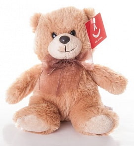 Медведь медовый сидячий 20 см (AURORA, 91-654)