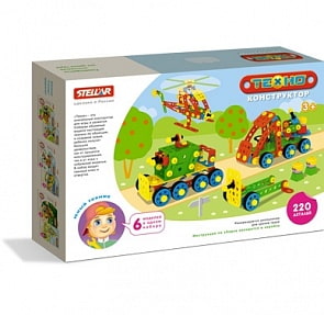Техно конструктор «Военный набор», 220 деталей (Stellar, 02033)