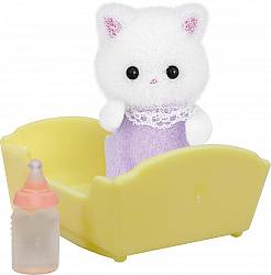 Sylvanian Families - Малыш персидский котёнок (Epoch, 5217st) - миниатюра