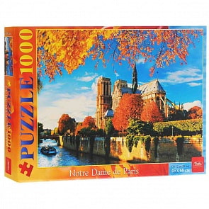 Пазл 1000 элементов – Нотр-Дам-де-Пари (Hatber, 1000ПЗ2-10934)