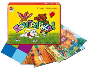 Игра настольная - Поиграй-ка (Радуга, С-135)