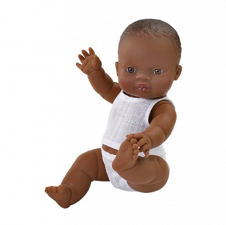 Кукла Горди в нижнем белье, 34 см мулат 