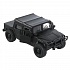 Машина Пикап Hummer H1 12 см матовая двери и багажник открываются металлическая инерционная  - миниатюра №4