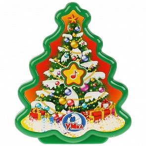 Музыкальный плеер - Новогодняя елочка, свет и звук (Умка, HT783)