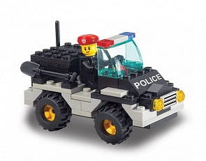 Конструктор - Военная полиция: машина с фигуркой, 88 деталей (Sluban, M38-B800)
