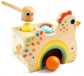 Забивалка - Курочка (Djeco, 06305/17k)