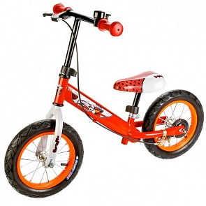 Беговел - Lady Bug, надувные колеса 12", AK-тип, красно-белый (ST12020-AKsim)