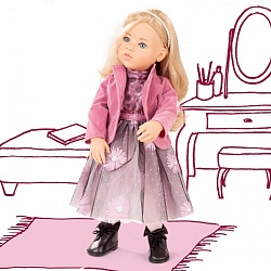 Кукла София, блондинка в розовом аутфите, 50 см (Gotz, 2066665) - миниатюра