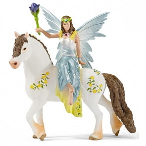 Набор фигурок - Эйла на лошади (Schleich, 70516k)