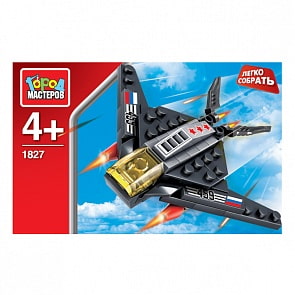 Конструктор Город Мастеров, Легко собрать - Бомбардировщик Стелс (Город Мастеров, KK-1827-Rsim)
