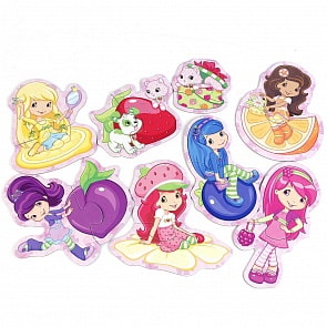 Макси-пазлы – Земляничка, половинки, 8 развивающих картинок (Умка, 4690590122822)