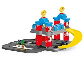 Паркинг из серии Гигант, 2 уровня, 2 машинки (Dolu, DL_5157)