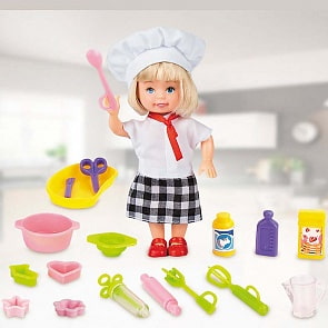 Игровой набор - Paula. Я - профессионал, повар (Paula collection, MC23048d)