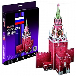 Объемный пазл - Спасская башня (CubicFun, C118h) - миниатюра