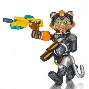 Игровой набор Roblox - Фигурка героя Cats in space: Sergeant Tabbs Core с аксессуарами (Jazwares, ROG0163)