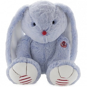 Мягкая игрушка Руж – Заяц. Голубой, 19 см (Kaloo, K963542)