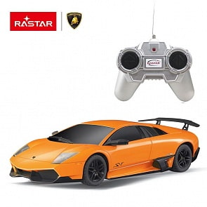 Машина р/у Murcielago LP670-4, цвет оранжевый, масштаб 1:24 (Rastar, 39000O)