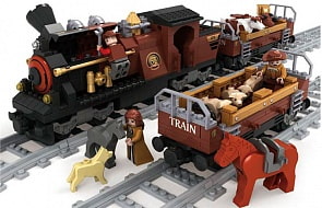 Конструктор Поезд, 531 деталь (Ausini, 25813)