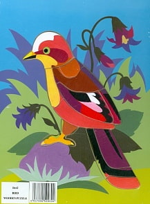 Рамка-вкладыш - Сойка (Wooden Toys, DE42)