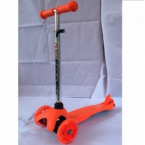 Детский трехколесный самокат, полиуретановые колеса, нагрузка до 30 кг (Next, KS405-C1sim	) 