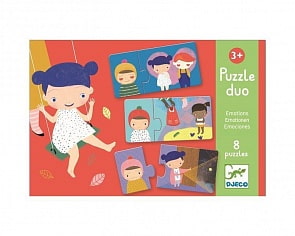 Пазл ДУО - Эмоции (Djeco, 08152k)
