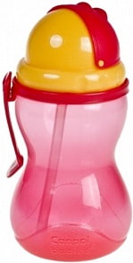 Поильник спортивный розовый 370 мл, 12+ (Canpol, 56/113_250930149)
