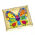 Мозаика Цветок и бабочка  - миниатюра №4