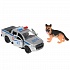 Модель Пикап Ford Ranger 20 см с собакой 4,5 см двери и багажник открываются инерционная металлическая  - миниатюра №5
