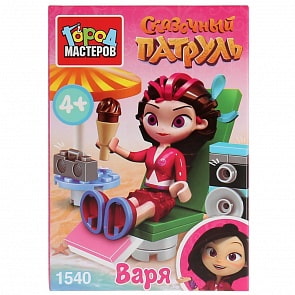 Конструктор Город мастеров – Сказочный патруль мини-набор с Варей, 28 деталей (Город мастеров, 1540-LL)