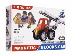 Конструктор Tianlida - Пожарная машинка (Junfa Toys, 382j) (ассортимент)