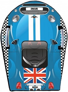 Ледянка Snow auto Mini Cooper, цвет синий (RT, 6021RT)