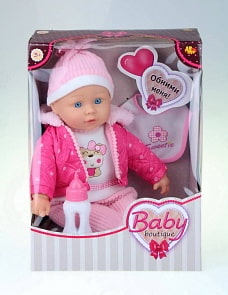 Кукла Baby boutique, 40 см, с аксессуарами (ABtoys, PT-00962)