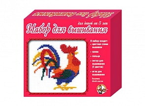 Вышивка. Петушок (Десятое Королевство, 00335ДК)