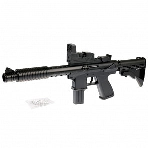 Автомат с лазерным прицелом, съемным прикладом и гелевыми пулями (1B01609)