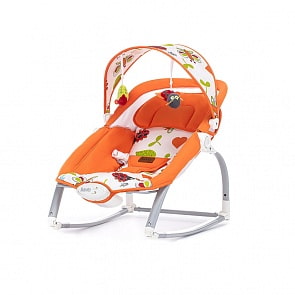 Шезлонг с функцией качения Nuovita Mese, Arancio/Оранжевый (Nuovita, NUO-BY008_572)