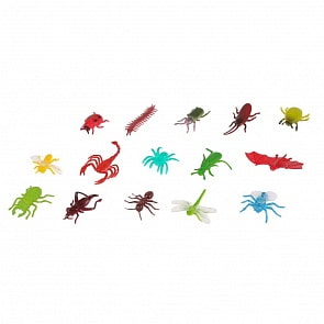 Фигурки из пластизоля Насекомые 5-7 см, 12 шт (Играем Вместе, T13A) (ассортимент)