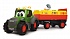 Трактор Happy Fendt с прицепом для перевозки животных 30 см, свет и звук  - миниатюра №4