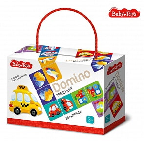 Домино Baby Toys - Транспорт (Десятое королевство, 04048ДК)