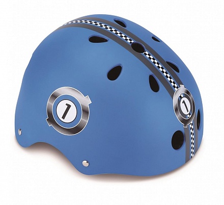 Шлем Printed Junior размер XXS/XS 48-51 см., синий 